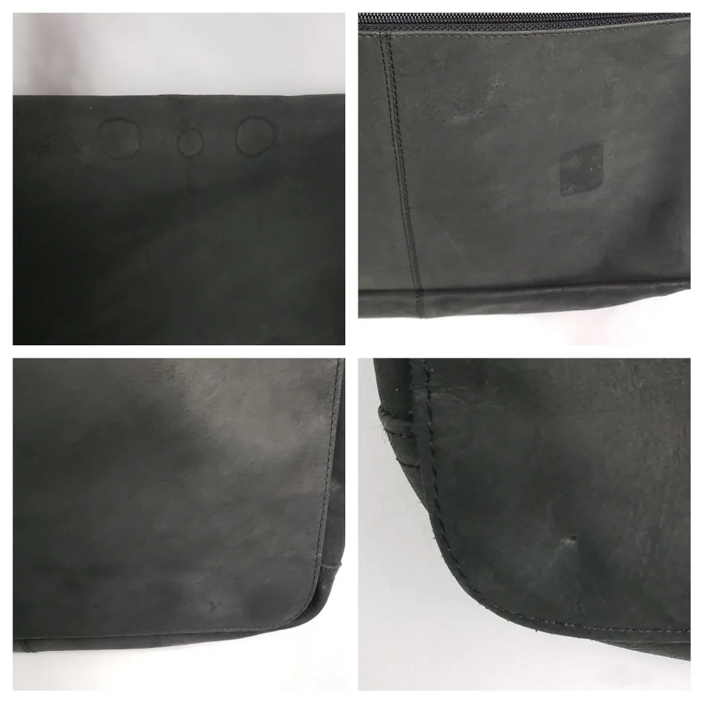 Wilsons M.Julian Leather Nubuck Messenger Crossbody Bag